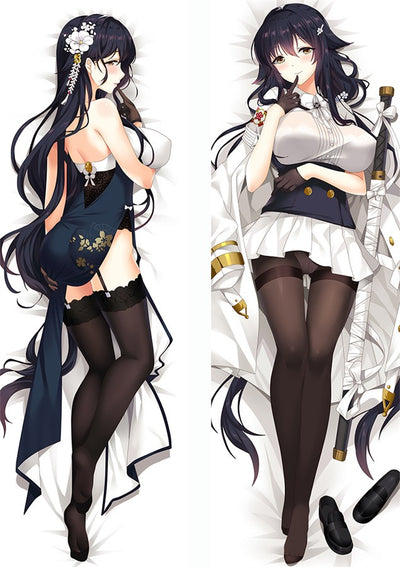 Dakimakura Azuma Granatowe Qipao i Mundur z Mieczem
