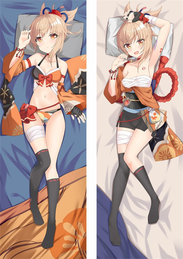 Dakimakura Yoimiya Bikini i Festiwalowe Kimono