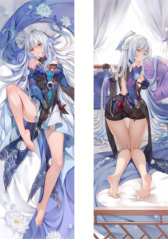 Dakimakura Jingliu Bojowa Suknia z Lotosem