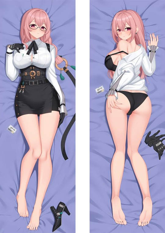 Dakimakura Tsukishiro Yanagi Lawendowa Stylizacja Biurowa