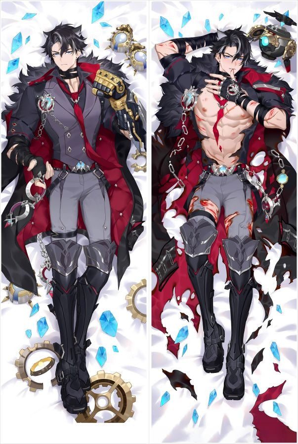 Dakimakura Wriothesley Rozpięta Podarta Koszula