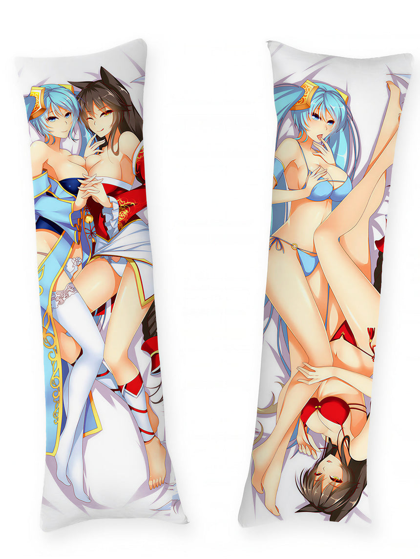 Dakimakura Ahri i Sona Seksowne