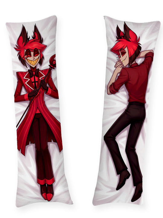 Dakimakura Alastor Czerwony Garnitur w Prążki