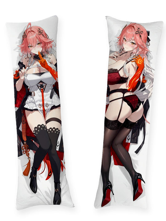 Dakimakura Changli Czerwona Koronkowa Bielizna