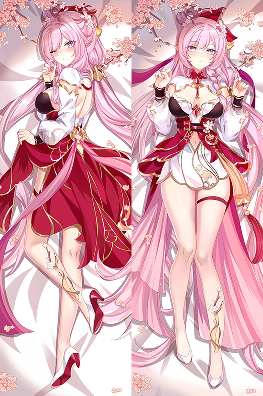 Dakimakura Elysia Różowy Kwiat