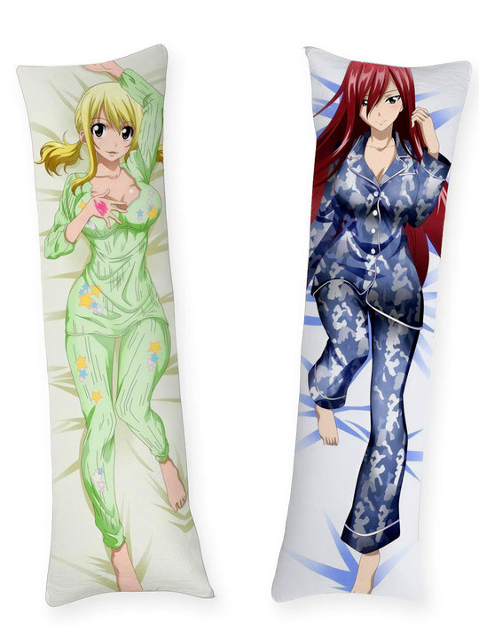 Dakimakura Erza i Lucy w Piżamach