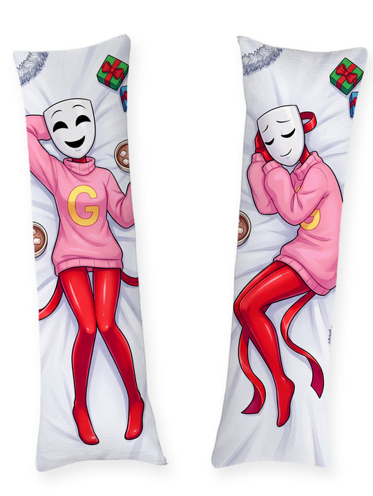 Dakimakura Gangle Różowy Świąteczny Sweter