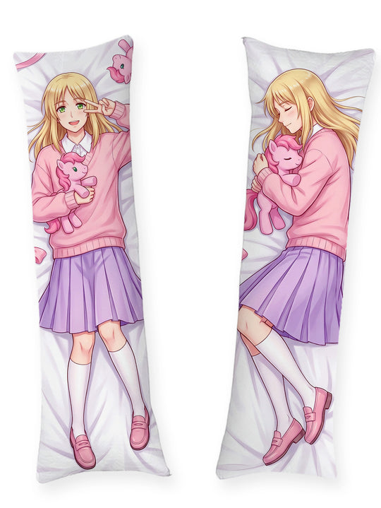 Dakimakura Hetalia Poland Różowy Sweter i Kucyk