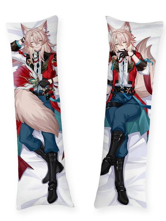 Dakimakura Jiaoqiu Lisie Uszy Czerwona Kurtka