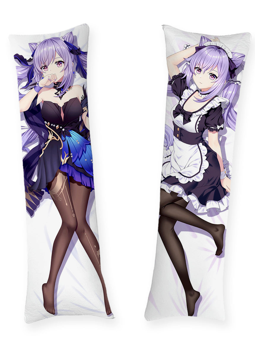 Dakimakura Keqing Strój Pokojówki