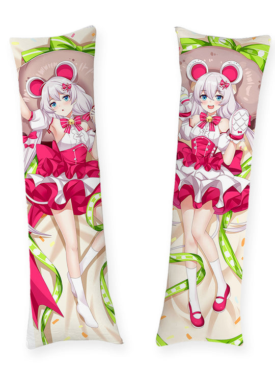Dakimakura Kiana Kaslana Różowa Sukienka z Kokardą