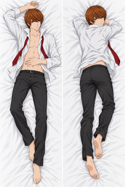 Dakimakura Light Yagami Luźny Czerwony Krawat
