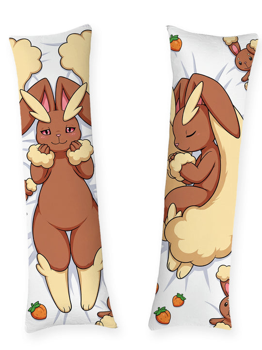 Dakimakura Lopunny Drzemka pod Kocykiem z Uszkami
