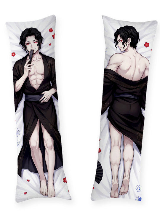 Dakimakura Muzan Rozluźnione Czarne Kimono
