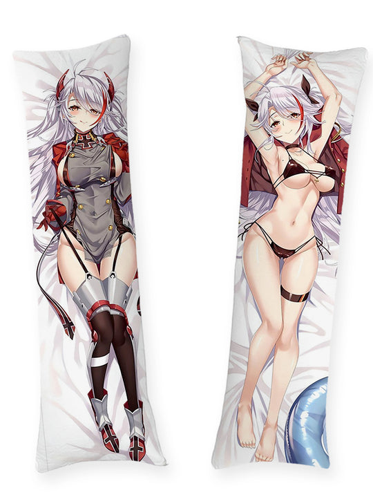 Dakimakura Prinz Eugen Szary Mundur i Czarne Bikini