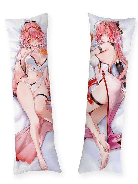 Dakimakura Taoqi Różowy Jedwabny Szlafrok