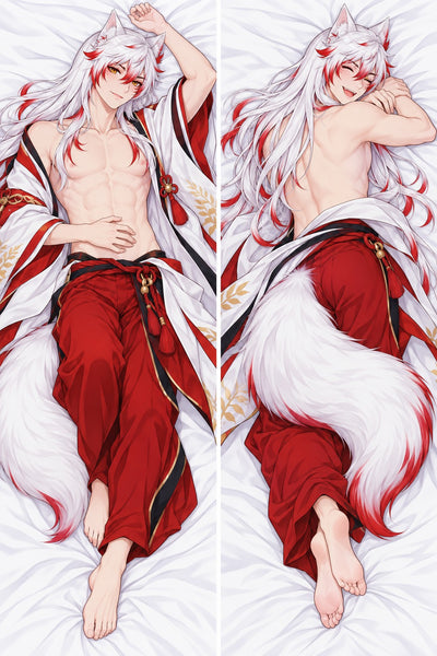 Dakimakura Youko Rozchylone Białe Kimono