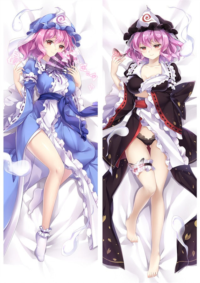 Dakimakura Yuyuko Saigyouji Niebieskie Kimono
