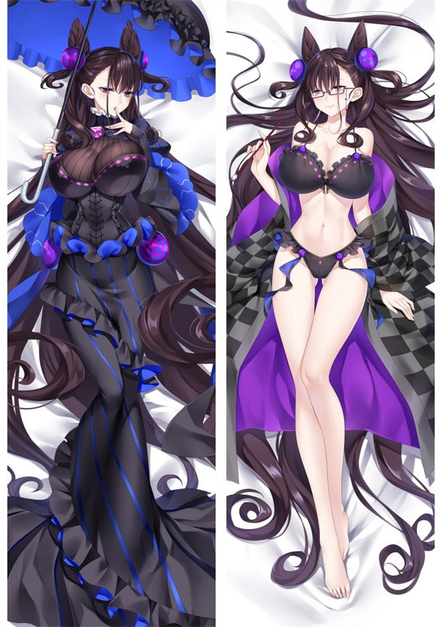 Dakimakura Murasaki Shikibu Czarna Bielizna