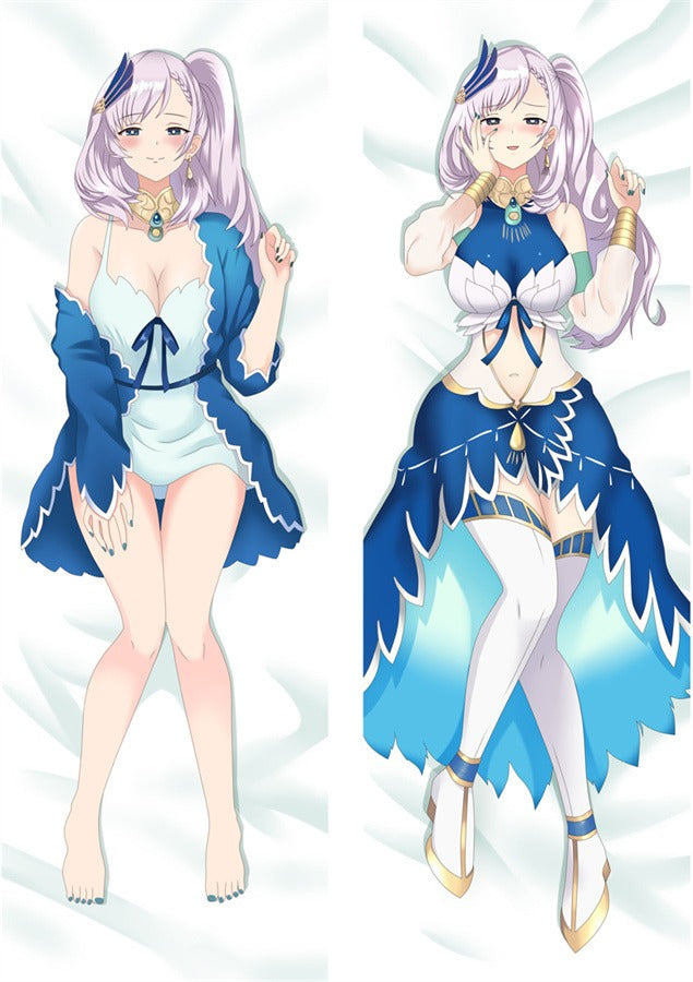 Dakimakura Lawendowe Kucyki Pawia Suknia