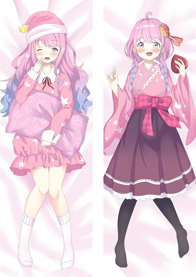 Dakimakura Różowowłosa Vtuberka Piżama