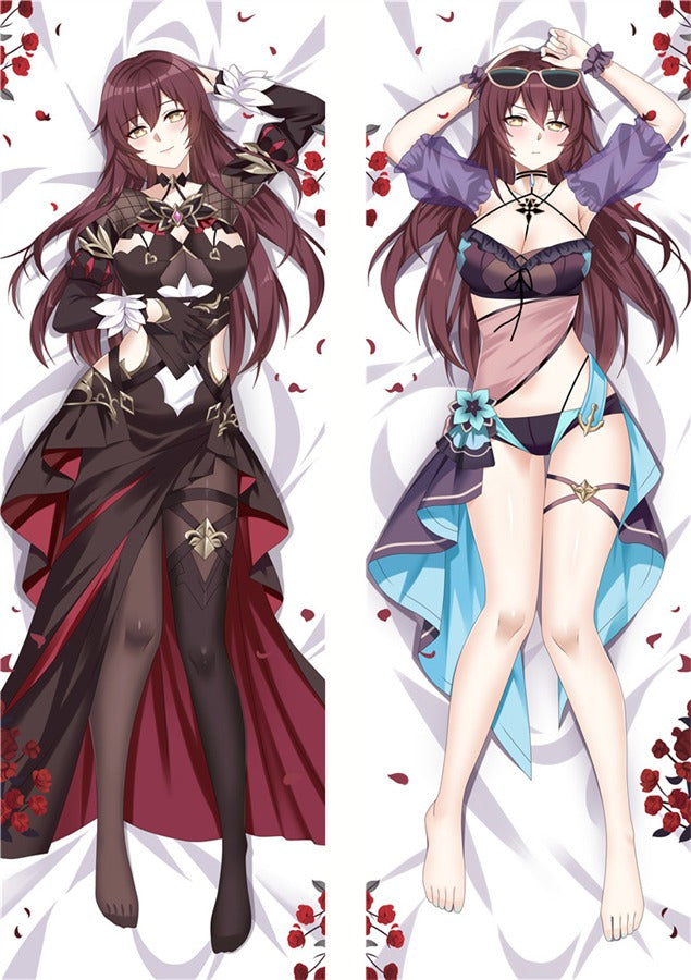 Dakimakura Eden Czarna Suknia i Koronkowy Strój Kąpielowy