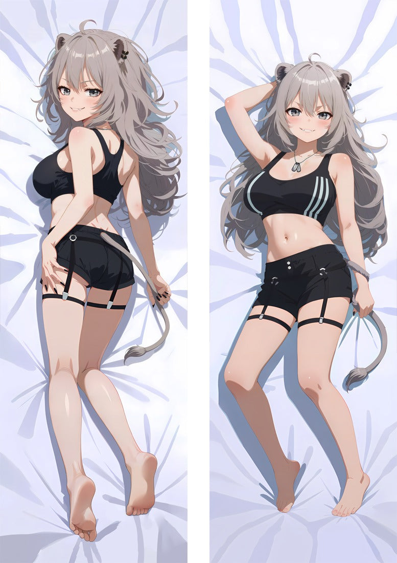 Dakimakura Shishiro Botan Czarny Top Sportowy