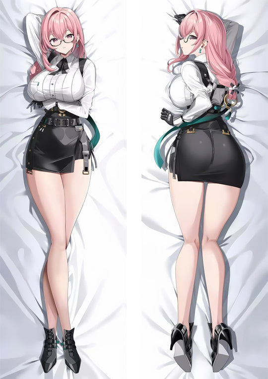 Dakimakura Tsukishiro Yanagi Biała Koszula i Ołówkowa Spódnica