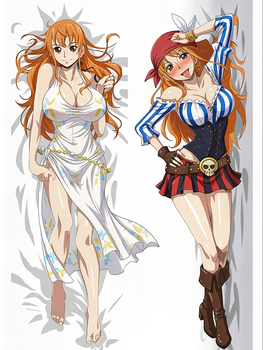 Dakimakura Nami Piracka Piżama, wzór