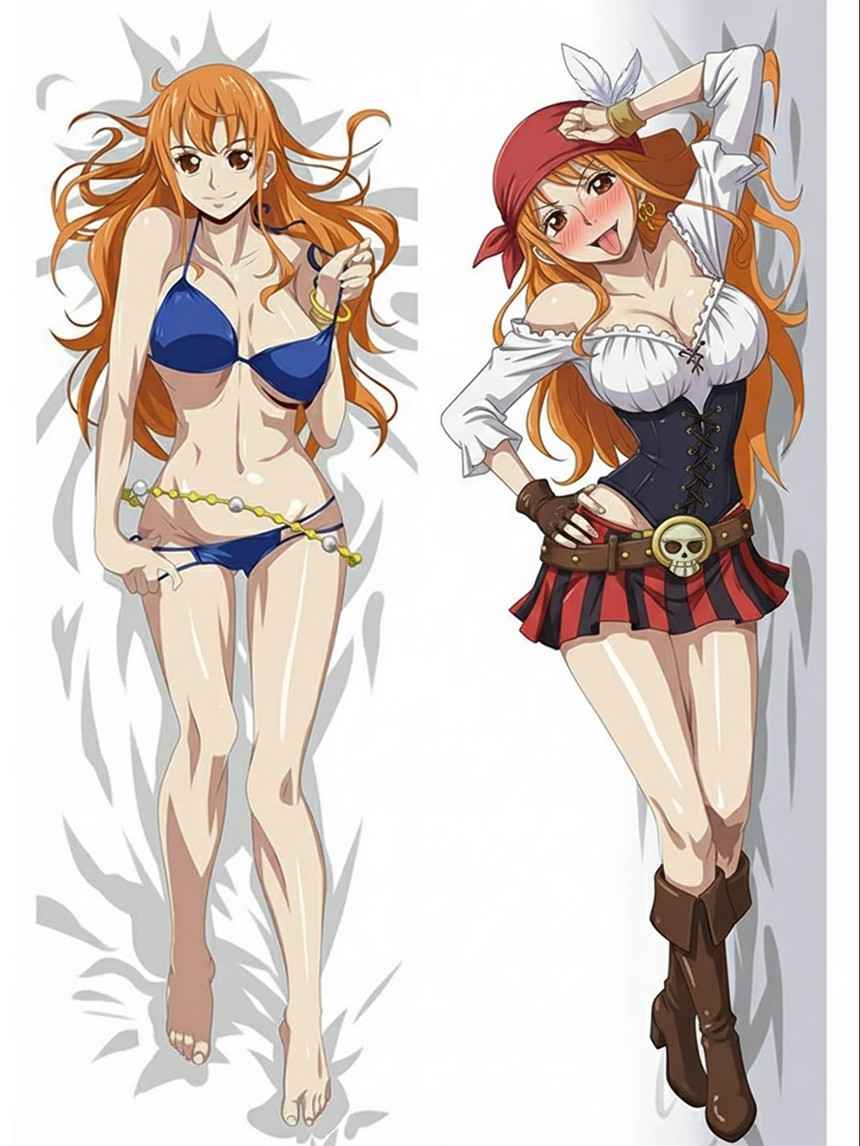 Dakimakura Nami Piratka, wzór