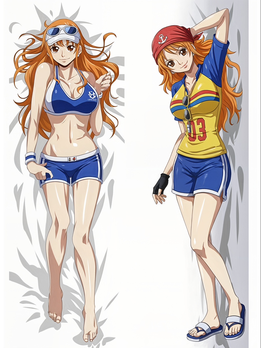 Dakimakura Nami Sportowa, wzór