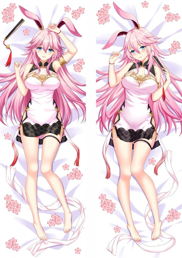 Dakimakura Yae Sakura Qipao z Podwiązkami