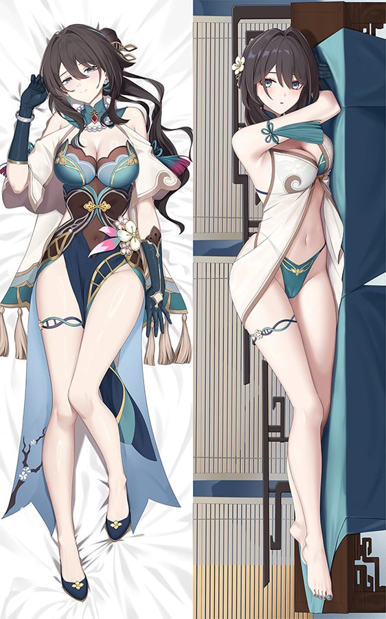 Dakimakura Ruan Mei Qipao i Strój Kąpielowy
