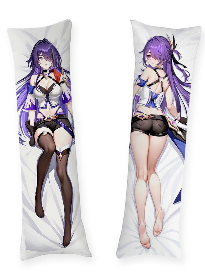 Dakimakura Acheron Długi Płaszcz i Czarne Szorty