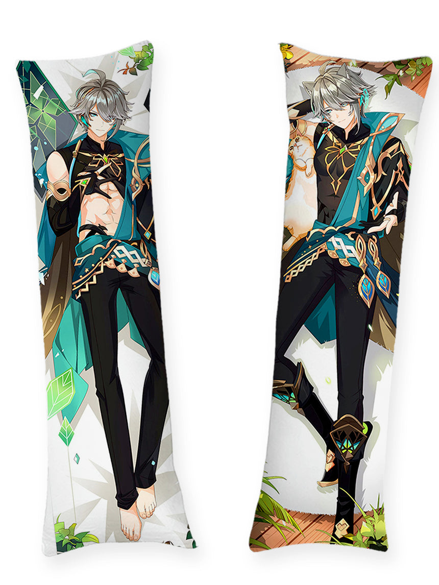 Dakimakura Alhaitham Kot w Ogrodzie