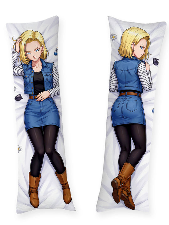 Dakimakura Android 18 Cell Games Dżinsowa Kamizelka