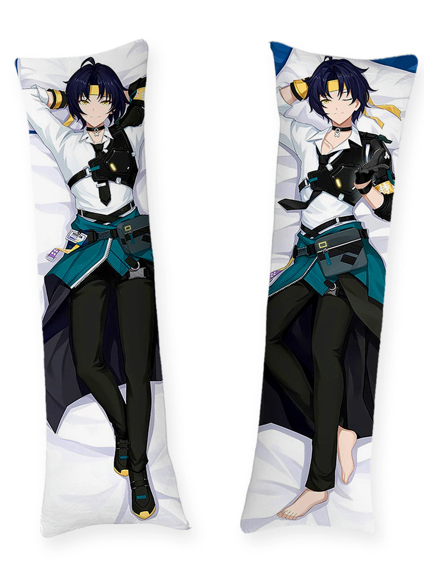 Dakimakura Asaba Harumasa Turkusowy Płaszcz