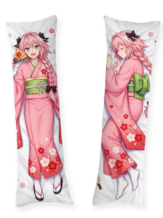Dakimakura Astolfo Różowe Kimono w Kwiaty