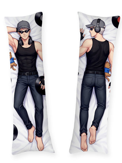 Dakimakura Bro Strider Czarna Koszulka na Ramiączkach Noc DJ