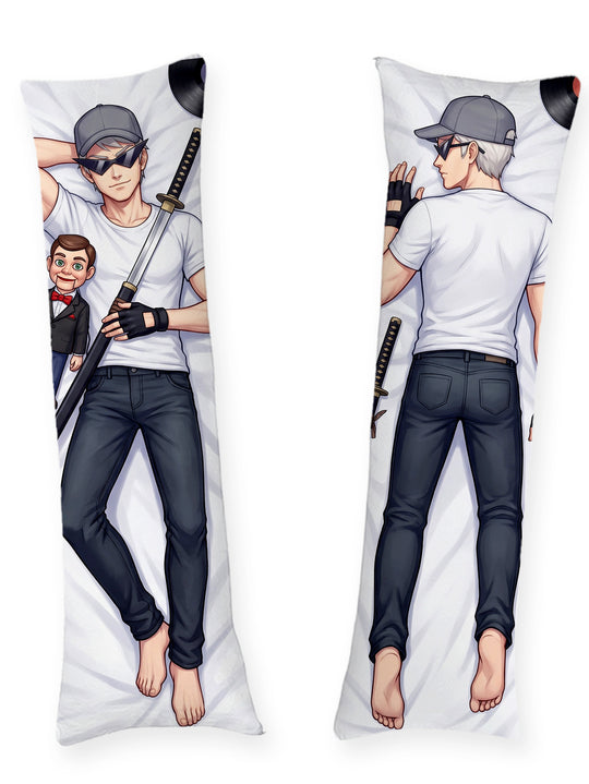 Dakimakura Bro Strider Walka na Dachu z Kataną