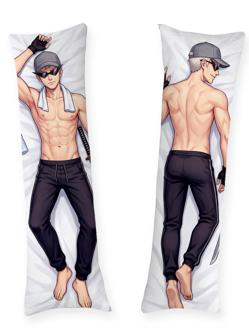 Dakimakura Bro Strider Bez Koszulki Trening z Kataną