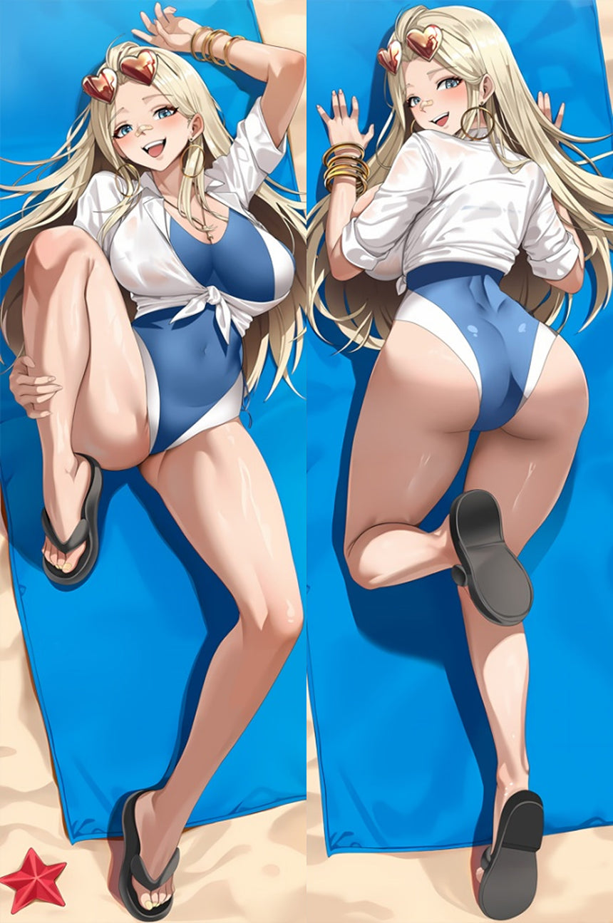 Dakimakura Centi Nikke Niebieski Strój Kąpielowy