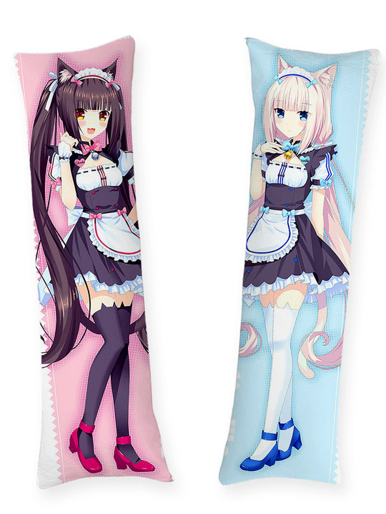 Dakimakura Chocola i Vanilla w Strojach Pokojówek