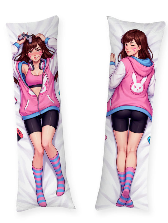 Dakimakura D.Va Rozpięta Bluza Gamerki