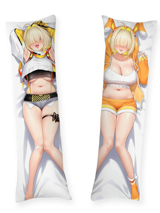 Dakimakura Elegg Nikke Żółta Bluza z Kapturem