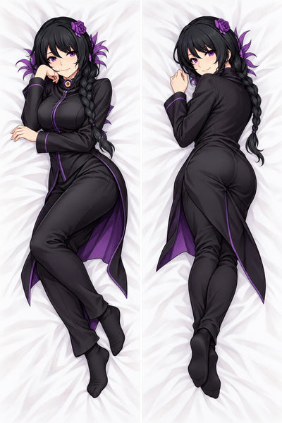 Dakimakura Elsa Granhiert Czarny Płaszcz