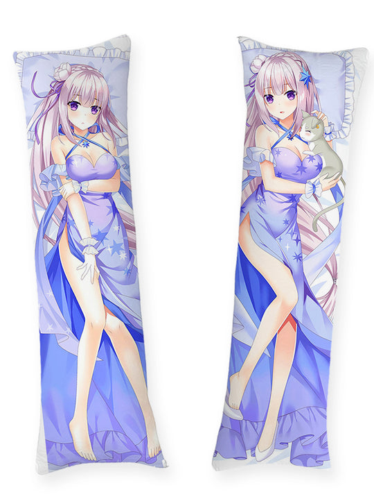 Dakimakura Emilia Niebieska Suknia
