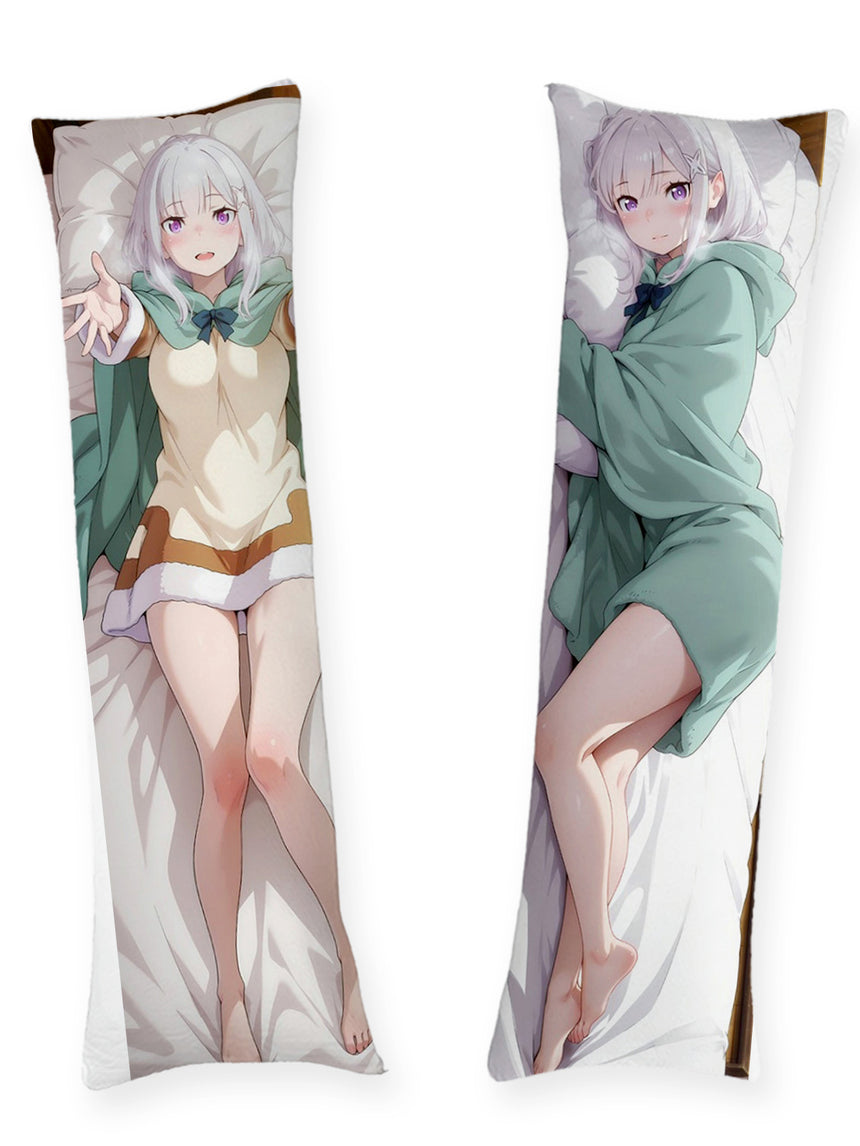 Dakimakura Emilia Przytulna Bluza z Kapturem
