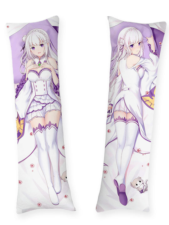 Dakimakura Emilia Biała Sukienka