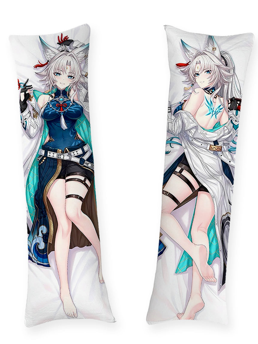 Dakimakura Feixiao Lisie Uszy i Biały Płaszcz